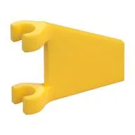 Flag 2 x 2 Trapezoid with Flat Area between Clips