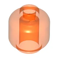 Minifig Head [Plain] [Vented Stud - 2 Holes]