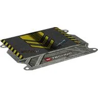 Ramp, 127 x 111 mm with Yellow Chevrons and Curb Markings Print