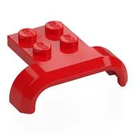 Wheel Arch, Mudguard 3 x 4 with 2 x 2 Plate