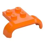 Wheel Arch, Mudguard 3 x 4 with 2 x 2 Plate