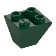 Brick Sloped Inverted 45° 2 x 2 Double Convex