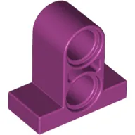 Technic Pin Connector Plate 1 x 2 x 1 2/3 [Two Holes On Top]