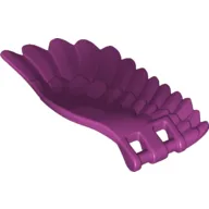 Creature Body Part, Wing 4 x 7 Right with Feathers and Handles for Clips