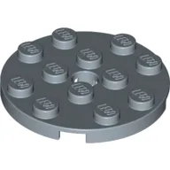 Plate Round 4 x 4 with Pin Hole