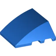 Wedge Curved 4 x 3 No Studs [Plain]