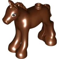 Animal, Horse / Foal, with Brown Eyes Print