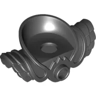 Minifig Neckwear Armor Shoulder Pads Elaborate with Raised Neck, Front Stud and 2 Back Studs