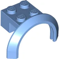 Wheel Arch, Mudguard 4 x 2 1/2 x 2 with 2 x 2 Plate