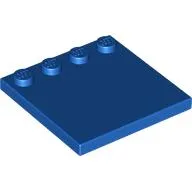 Plate Special 4 x 4 with Studs on One Edge [Plain]