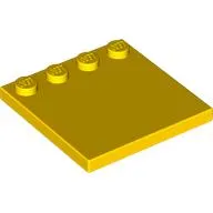 Plate Special 4 x 4 with Studs on One Edge [Plain]