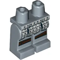 Hips and Sand Blue Legs with Dark Brown Knee Wraps Print