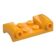 Vehicle Body, Wheel Arch / Mudguard 2 x 4 with Headlights and Curved Fenders