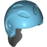Hair and Helmet, Sports / Ski, with Black Hair [1 Hole]