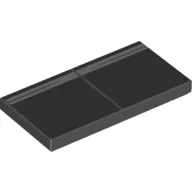 Tile 2 x 4 with Car Door print