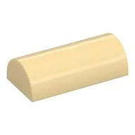 Brick Curved 2 x 4 Double, No Studs, without Groove