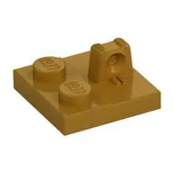 Hinge Plate 2 x 2 Locking with 1 Finger on Top