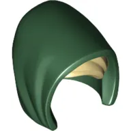 Hair and Hood, Tan Hair Print