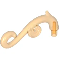 Curled Decorative Ornament with Bar