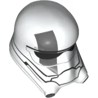 Helmet Flametrooper with First Order Walker Driver with Light Bluish Gray Stripe on the Right Print