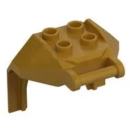 Plate Special, 2 x 2 Studs and Handle, Closed Ends (Mech Chest Plate / Armor)