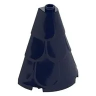 Tower Roof 2 x 4 x 4 Half Cone Shaped with Roof Tiles