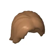 Hair Mid-Length Tousled with Center Part