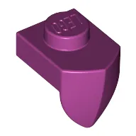 Plate Special 1 x 1 with Vertical Tooth