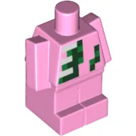 Baby / Small Body, Pixelated Black, Green, and White Squares