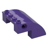 Brick Curved 4 x 4 x 2 with Holes
