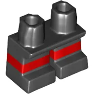 Legs Short with Red Stripe Pattern [Multi Color Injection]