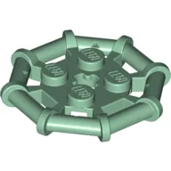 Plate Special 2 x 2 with Bar Frame Octagonal, Reinforced, Completely Round Studs