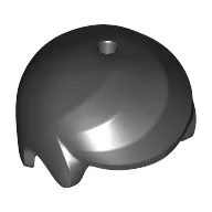 Hair Smooth and Parted, Hole for Pin on Top (Classic)