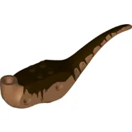 Animal Body Part, Dinosaur, Raptor Body with Dark Brown Markings Print