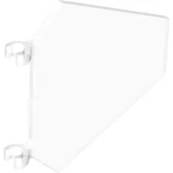 Flag 5 x 6 Hexagonal with U Clips