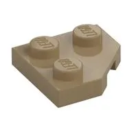 Wedge Plate 2 x 2 Cut Corner
