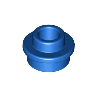 Plate Round 1 x 1 with Open Stud