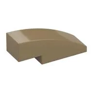 Brick Curved 3 x 1 No Studs