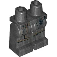 Hips and Pearl Titanium Legs with Coattails, Brown Trim and Tan Stains Print