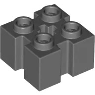 Brick Special 2 x 2 with Grooves and Axle Hole