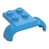 Wheel Arch, Mudguard 3 x 4 with 2 x 2 Plate