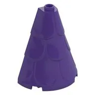 Tower Roof 2 x 4 x 4 Half Cone Shaped with Roof Tiles