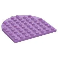 Plate 8 x 8 with Rounded End