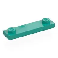 Plate Special 1 x 4 with 2 Studs with Groove [New Underside]