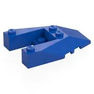Brick Wedged, Sloped 6 x 4 Cutout, Stud Notches