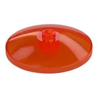 Dish 4 x 4 Inverted with Open Stud [Radar]