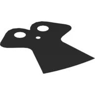 Neckwear Cape, Tapered Bottom, Wide Shoulders [Traditional Starched Fabric]