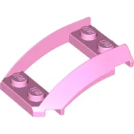 Wheel Arch, Curved Wedge 4 x 3 with 2 x 2 Opening and 4 Studs