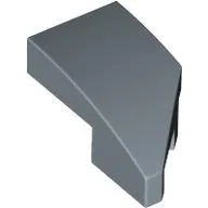 Slope Curved 2 x 1 with Stud Notch Left
