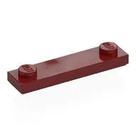 Plate Special 1 x 4 with 2 Studs with Groove [New Underside]